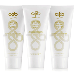 Unique Natural Organic Cream: 3 Tubes